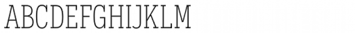 Novecento Slab Condensed UltraLight