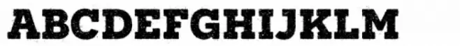 Novecento Slab Rough Bold
