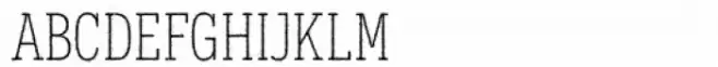 Novecento Slab Rough Condensed Ultra Light
