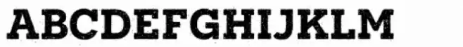 Novecento Slab Rough Demi Bold