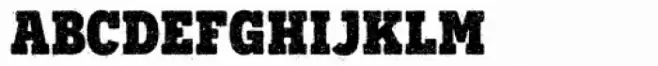 Novecento Slab Rough Narrow Ultra Bold