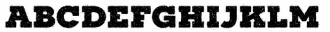 Novecento Slab Rough Wide Ultra Bold