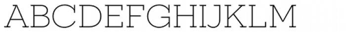 Novecento Slab Wide UltraLight