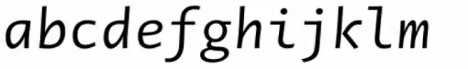 Novel Mono Pro Italic