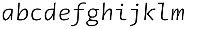 Novel Mono Pro Light Italic