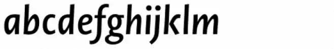 Novel Sans Pro SemiBold Italic