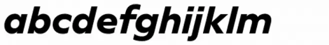 Novera Classic Extra Bold Italic