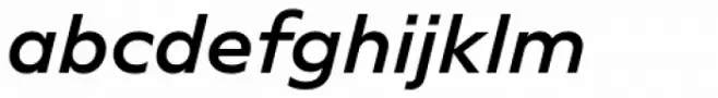 Novera Classic Semi Bold Italic
