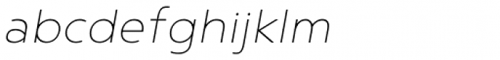 Noyh ExtraLight Italic
