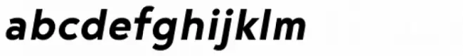 Noyh Geometric Bold Italic