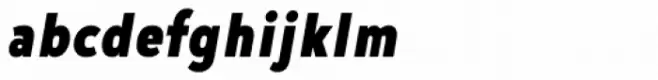 Noyh Geometric Slim Black Italic