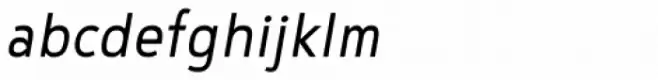 Noyh Geometric Slim Semi Light Italic