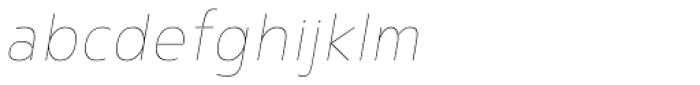 Noyh Geometric Slim Thin Italic