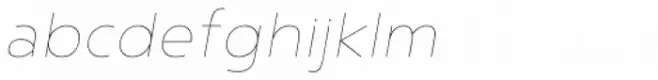 Noyh Geometric Thin Italic