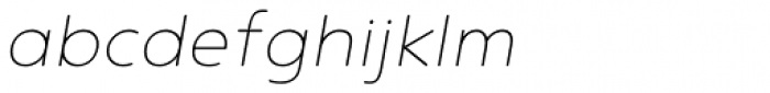 Noyh R ExtraLight Italic