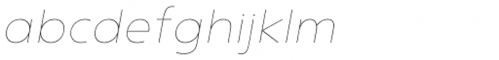 Noyh R Thin Italic