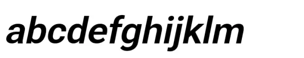 Nu Sans Bold Slanted