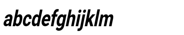 Nu Sans Extra Bold Sem Condensed Slant
