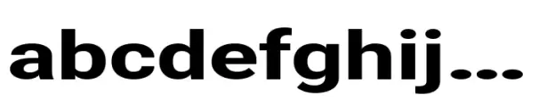 Nu Sans Extra Bold Semi Expanded