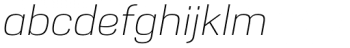 Nuber Light Italic
