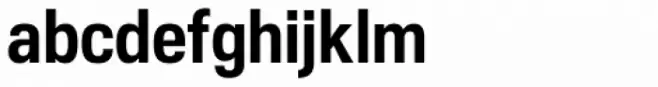Nuber Next Heavy Condensed