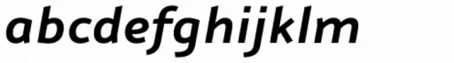 Nubian Bold Italic