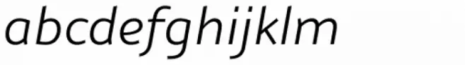 Nubian Light Italic