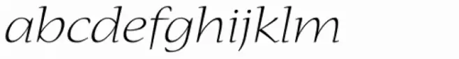 Nueva Std Ext Light Italic