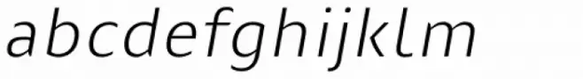 Nula Extra Light Italic