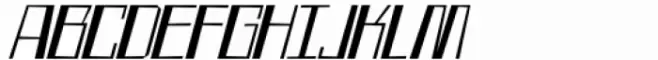 Nullomis Wide Extra Bold Oblique