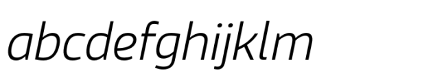 Nusara Extra Light Italic