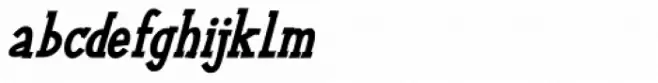 Nuuk Black Italic