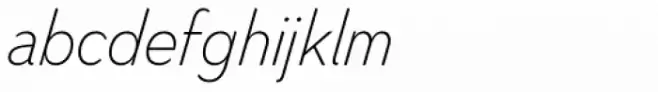 Nyata Extra Light Italic