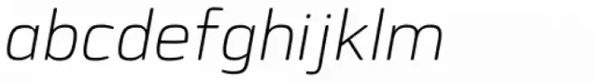 Objet Thin Italic