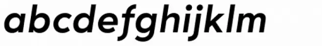 Oblivian Text Semi Bold Italic