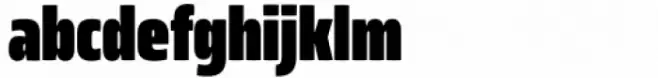 Obvia Condensed Black