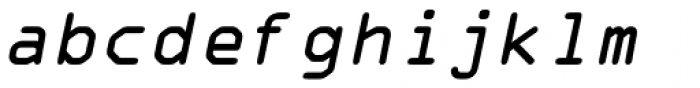 OCR A EF Pro Bold Oblique