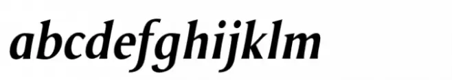 Odense Semi Bold Italic