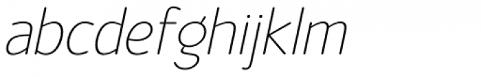 Official Thin Italic