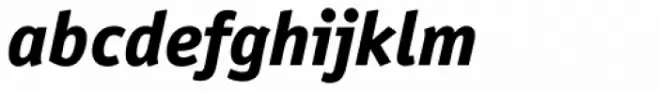 Officina Sans Pro ExtraBold Italic