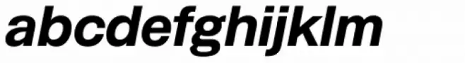 Okomito Next Bold Italic