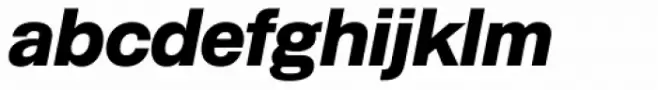 Okomito Next Extra Bold Italic