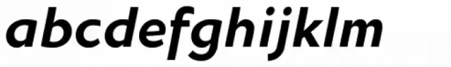 Oksana Sans Bold Italic