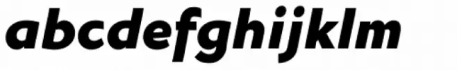 Oksana Sans Heavy Italic