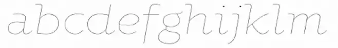 Oksana Std Thin Italic