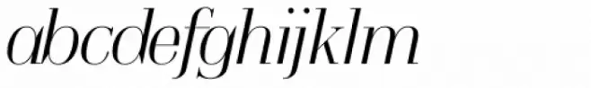 OL America The Beautiful Medium Italic
