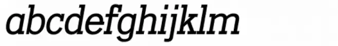 OL Egyptian Medium Italic