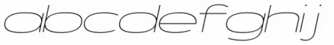 OL London Thin Italic