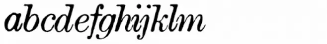Old Times American Italic