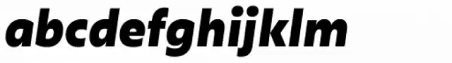 Olivetta Extra Bold Italic
